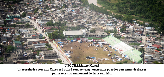 Séisme en Haïti : prioriser les projets de développement durable